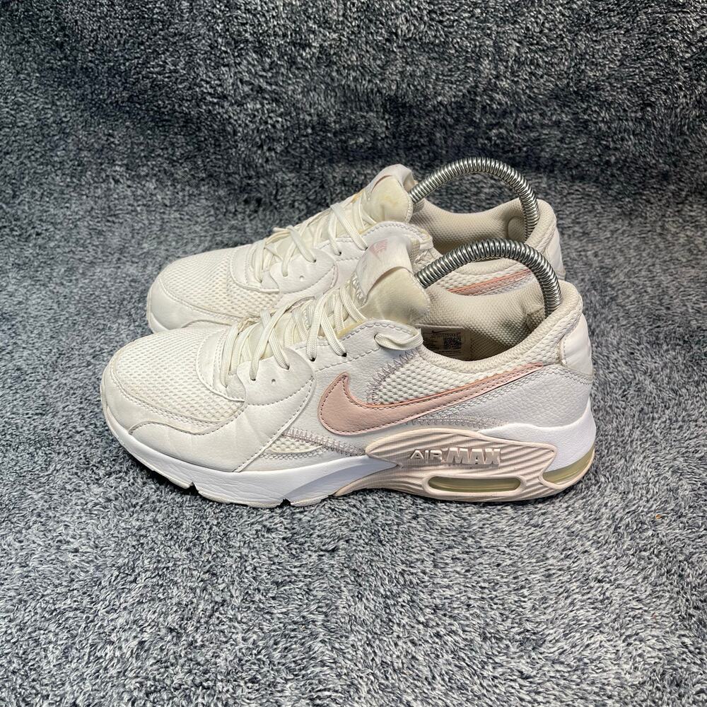 Nike Air Max Excee White Barely Rose Shoes Size 8 Womens